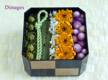 和飾り2012-お花のお節　　　　　　12月サンプル作品　　　　　　　　　　(3)