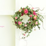 Spring Wreath　　　　　　2月サンプル作品のイメージ